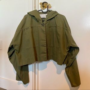 T By Alexander Wang High Waist Cotton Jacket